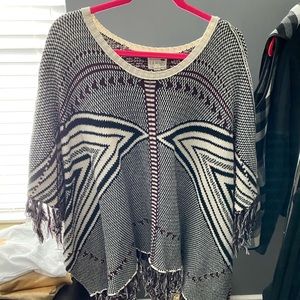 PacSun Poncho Sweater
